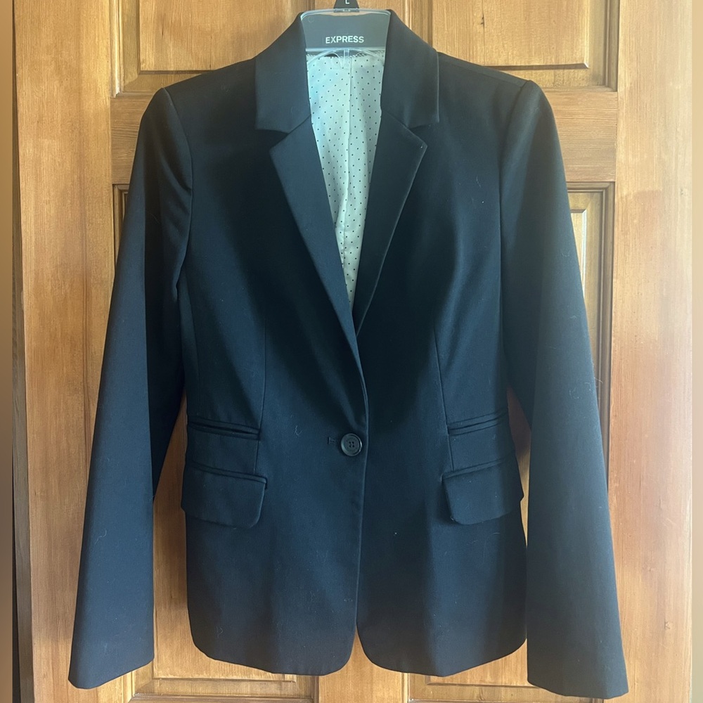 Black Express blazer for in a size 4